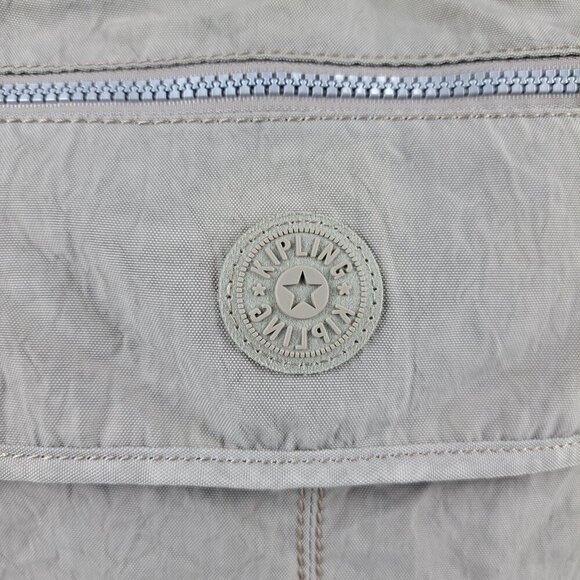 Kipling Khaki Crossbody Bag - Classic Style - AUTHENTIC - Made in China - Picture 5 of 14